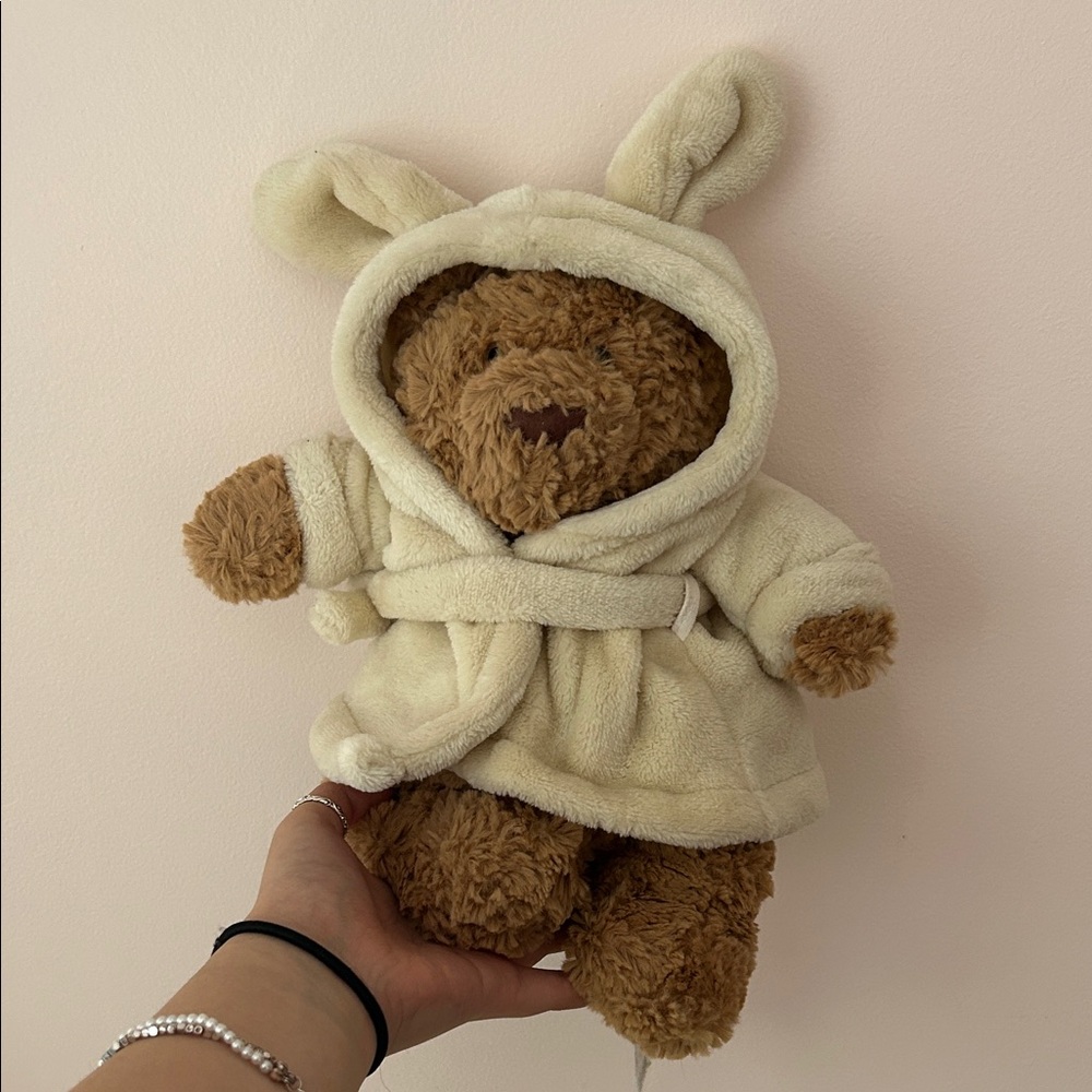Jellycat bartholomew bathrobe bnwt